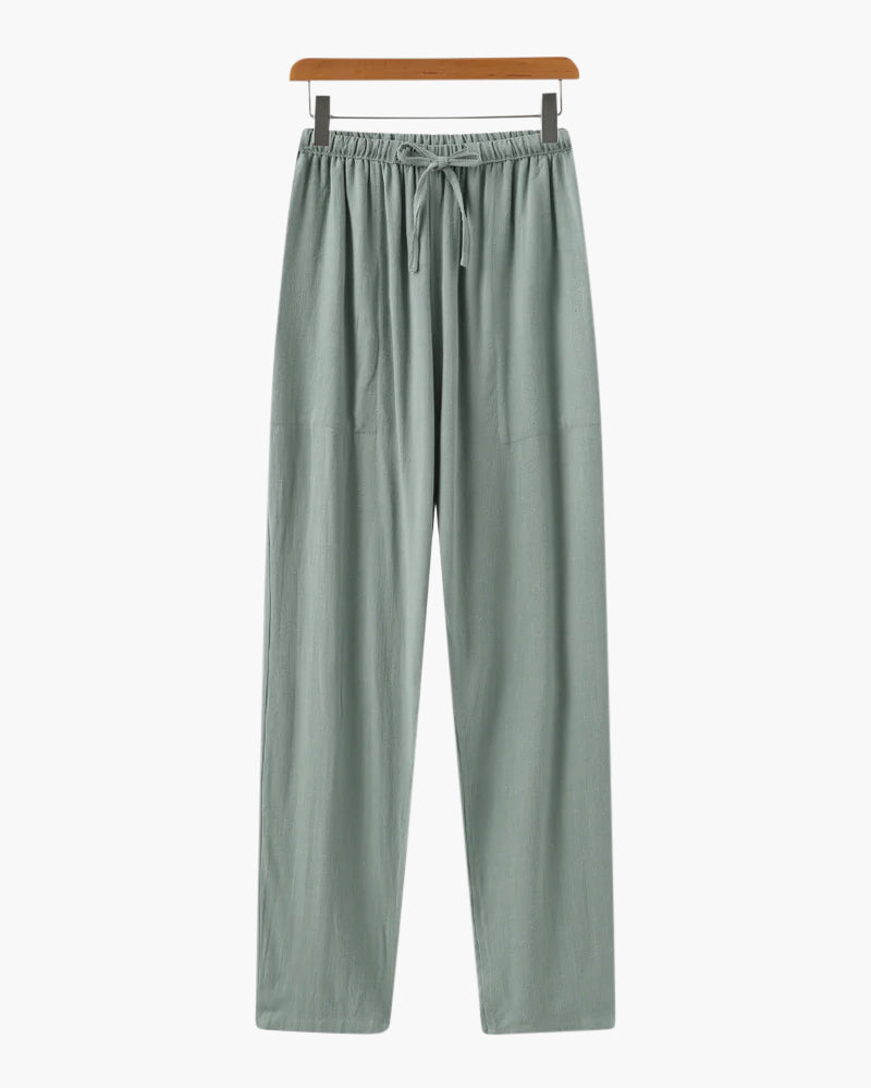 Marrakech Slim Fit Linen Pants