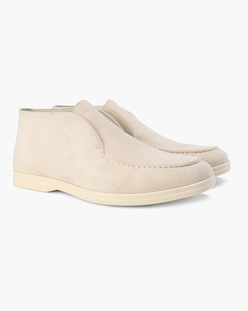 Classic Suede Loafers with Timeless Elegance
