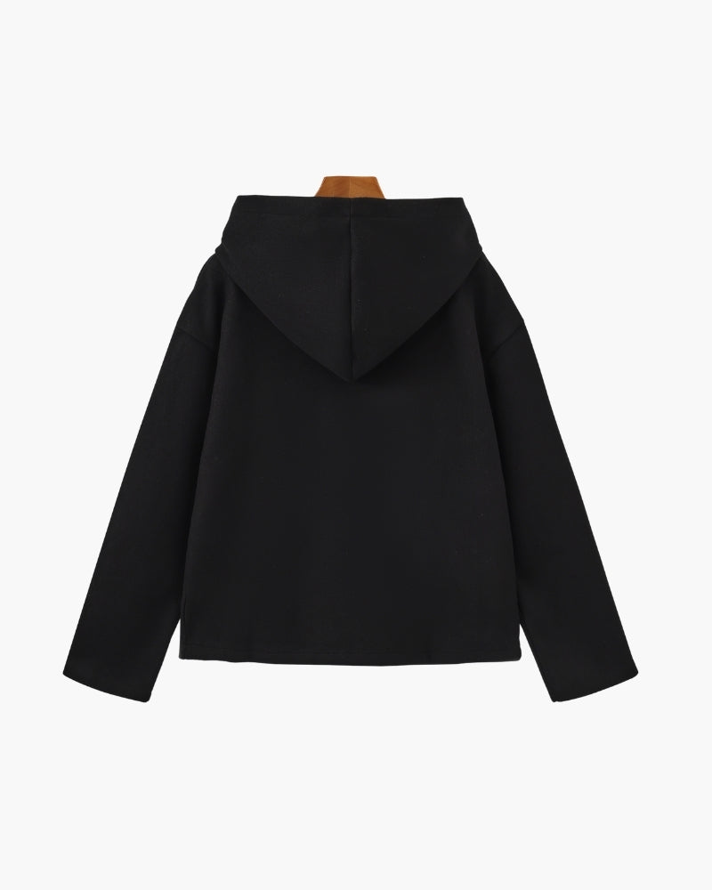 Zip-Up Wool Coat by Marlow