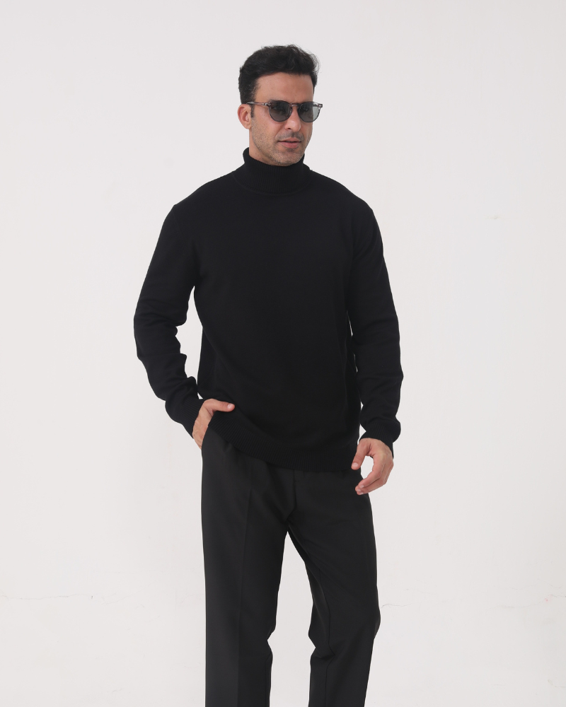 Gstaad Merino Wool Turtle Neck Sweater