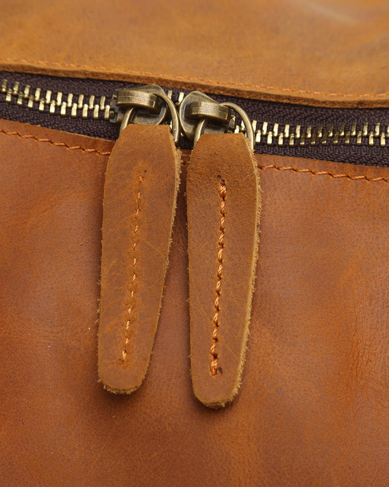 Montague Leather Weekend Bag