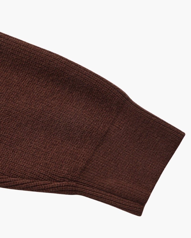 Sophisticated Half-Zip Knit Sweater