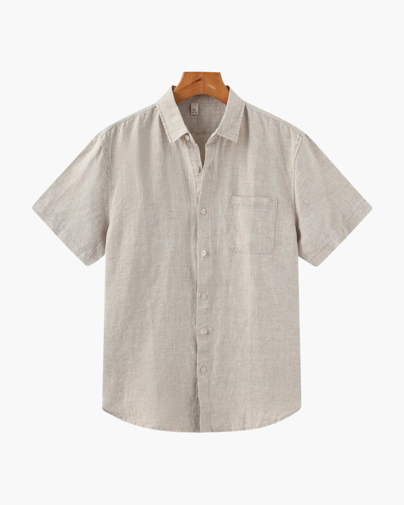 Cape Town Short Sleeve Linen Shirt