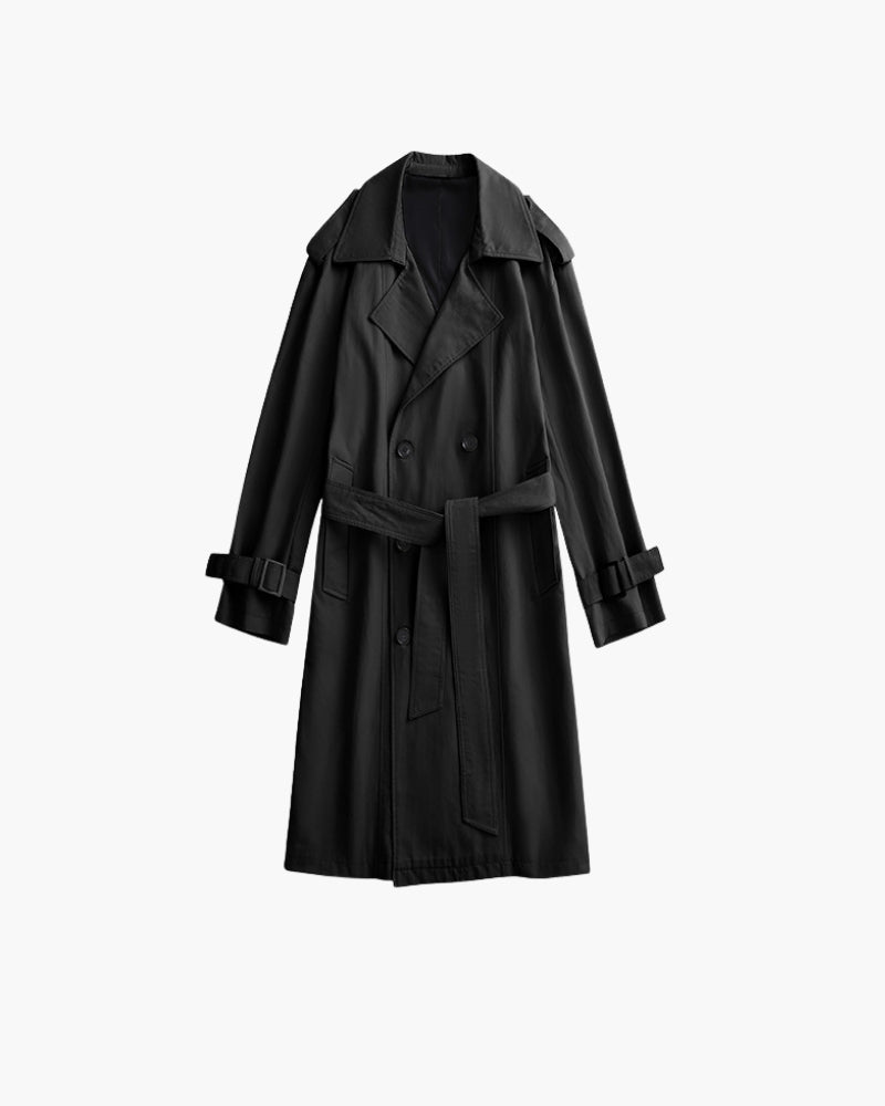 Timeless Double-Breasted Trench Coat