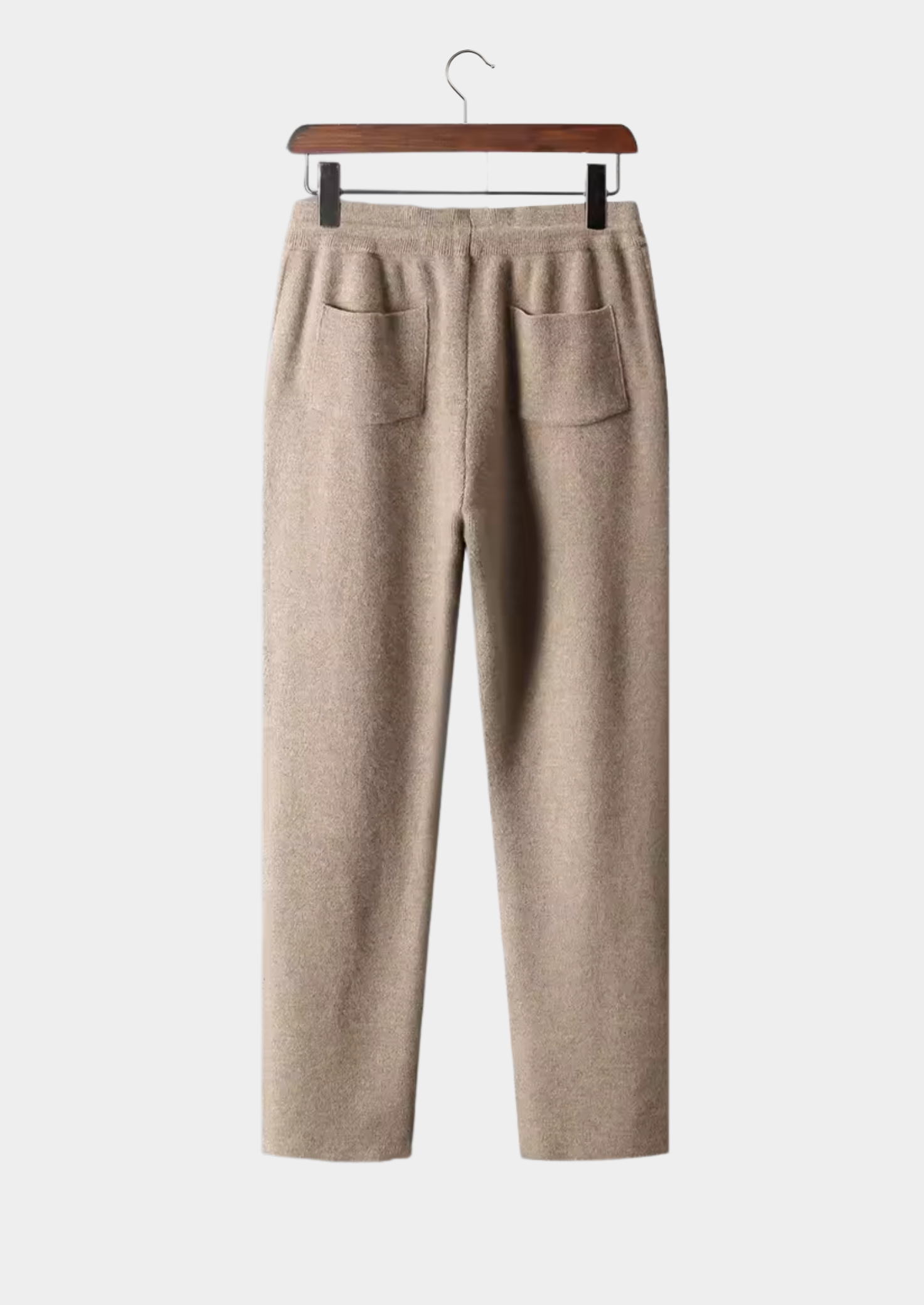 PURE EXTRA-FINE MERINO WOOL LEISURE TROUSERS