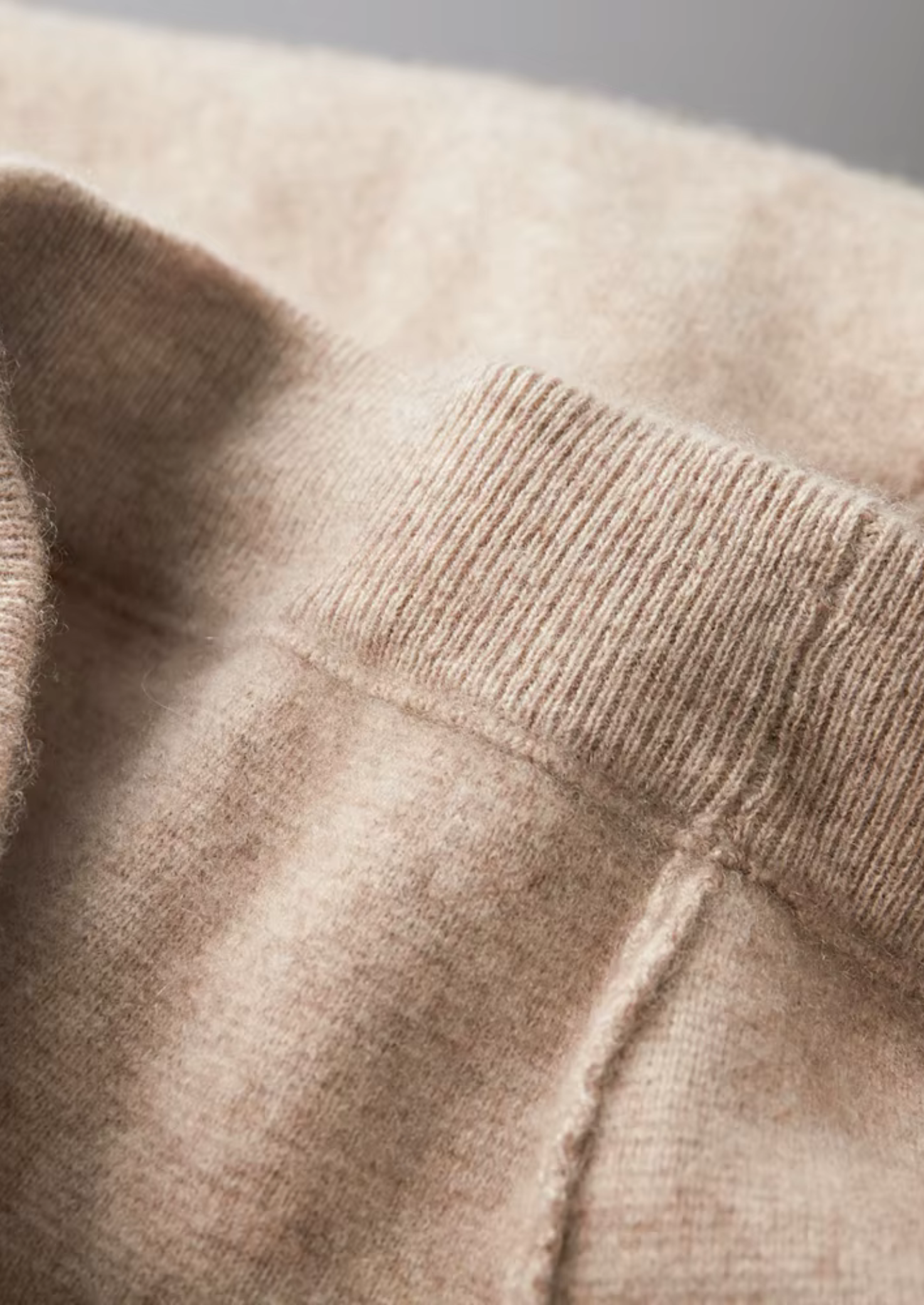 PREMIUM CASHMERE SLIM TROUSERS