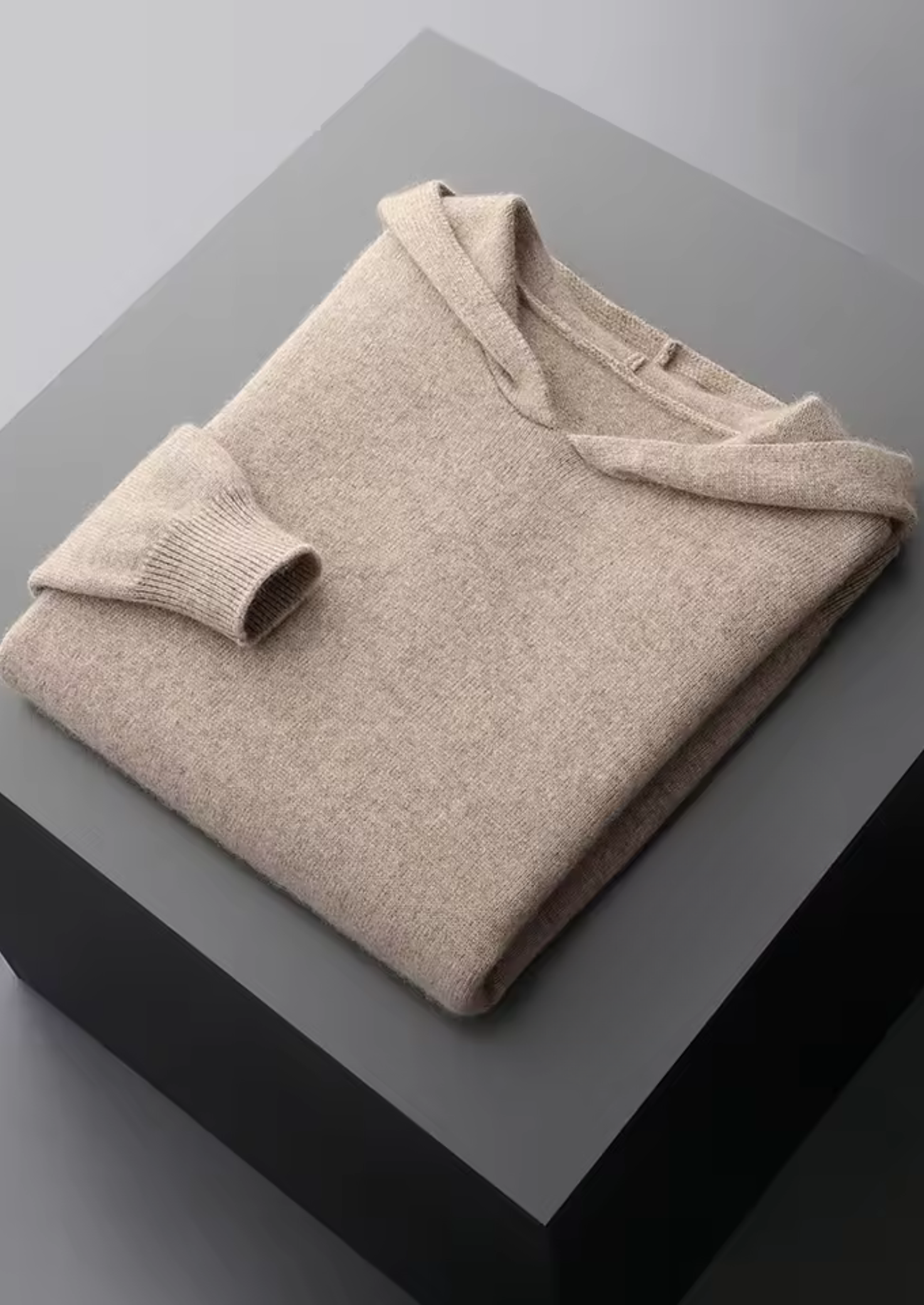 PREMIUM CASHMERE ESSENTIAL HOODIE