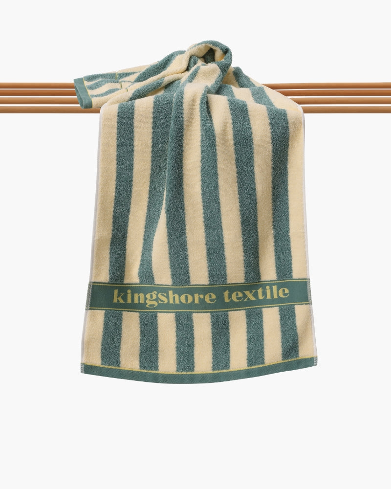 Striped Coastal Hand Towel