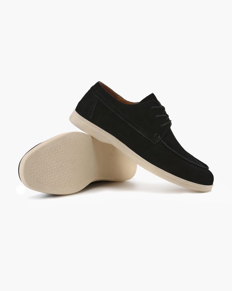 Luxury Suede Lace-Up Footwear
