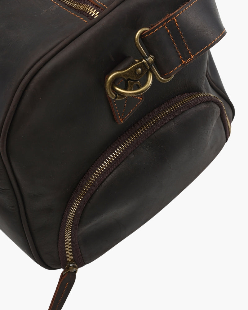 Montague Leather Weekend Bag