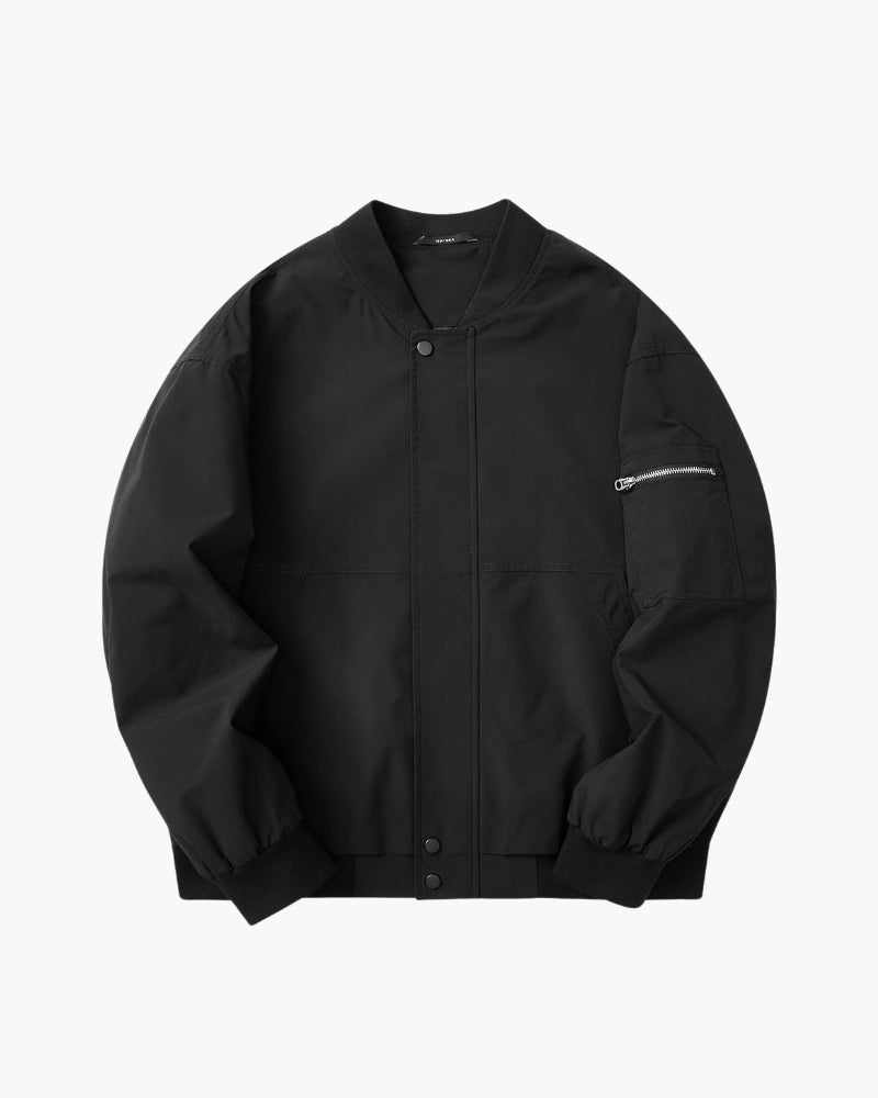 Streamlined Bomber Jacket