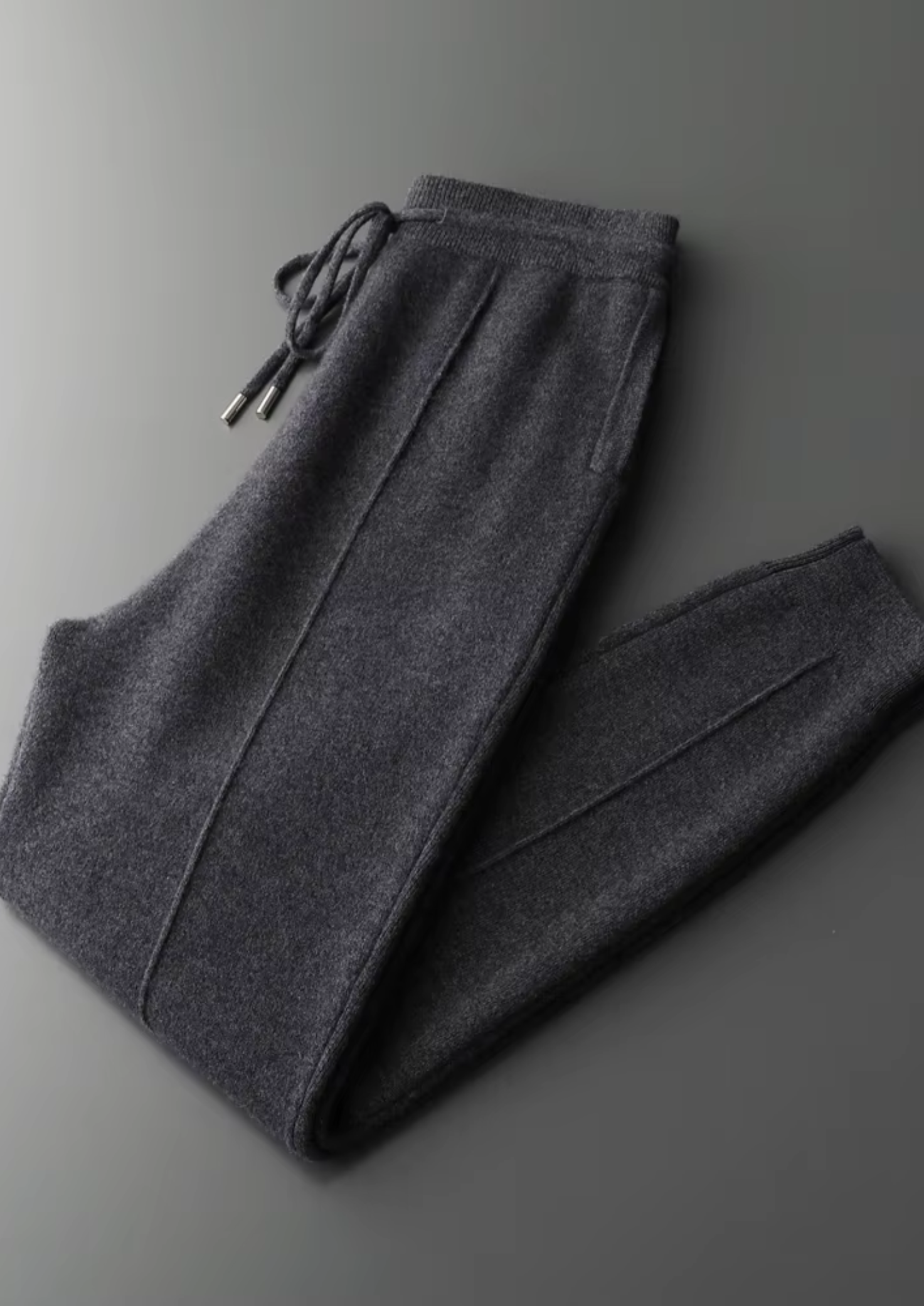 PURE EXTRA-FINE MERINO WOOL LEISURE JOGGERS