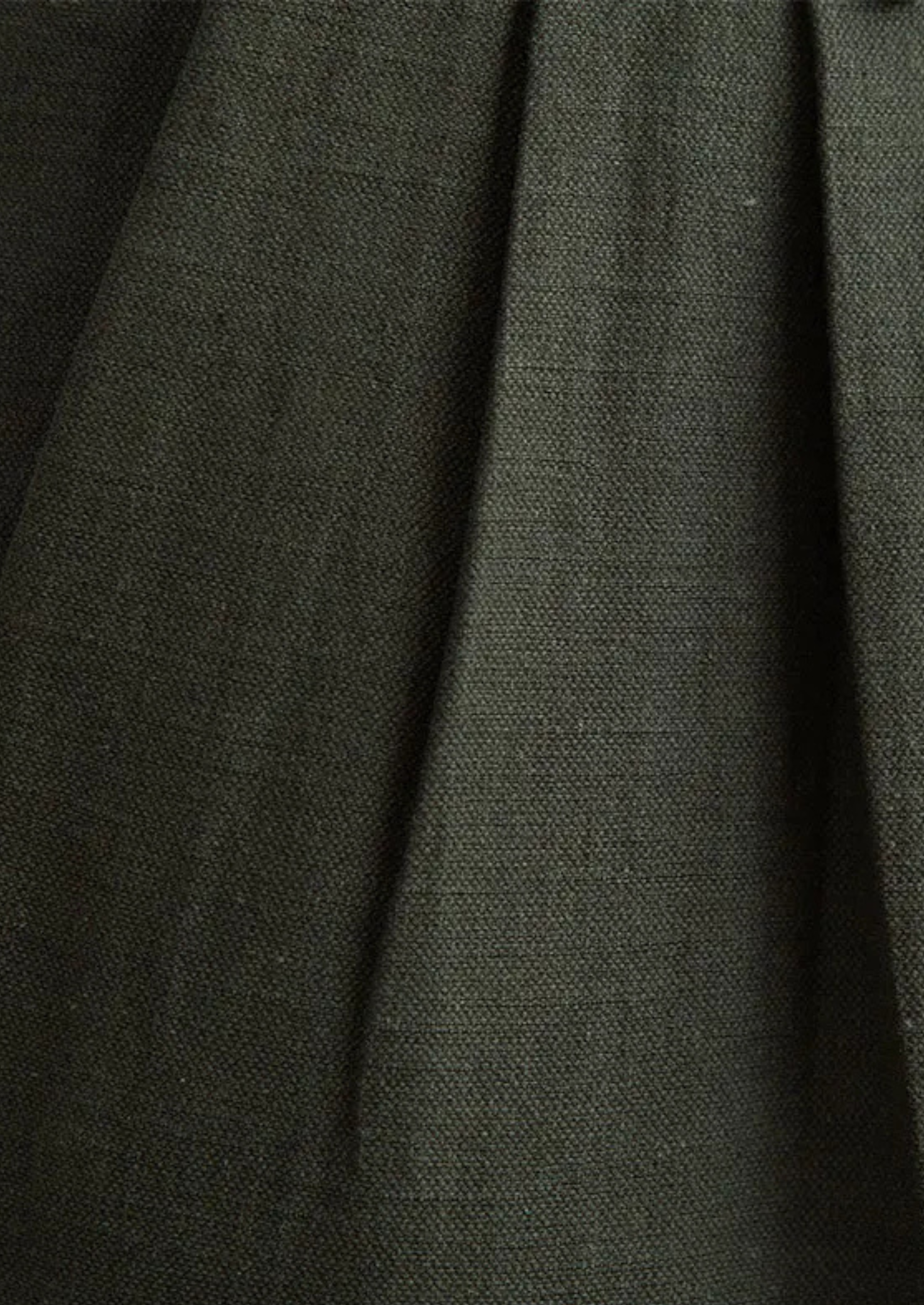 NAPOLI PLEATED COASTAL TROUSERS - Olive