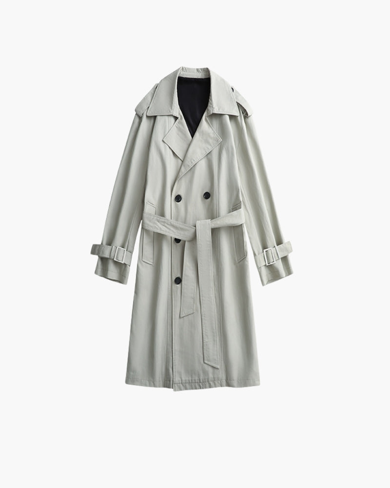Timeless Double-Breasted Trench Coat