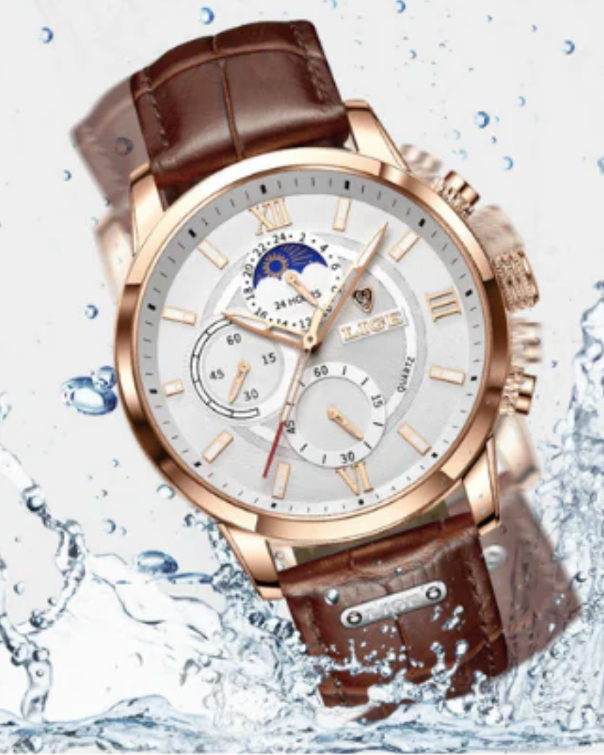 Lugano Waterproof Classic Watch
