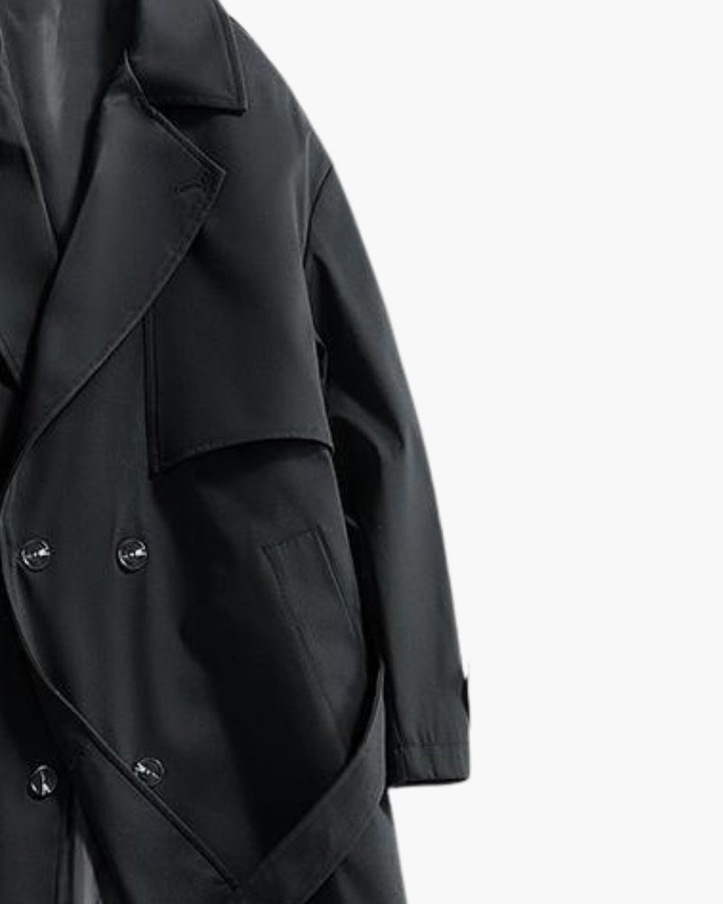 Timeless Double-Breasted Trench Coat