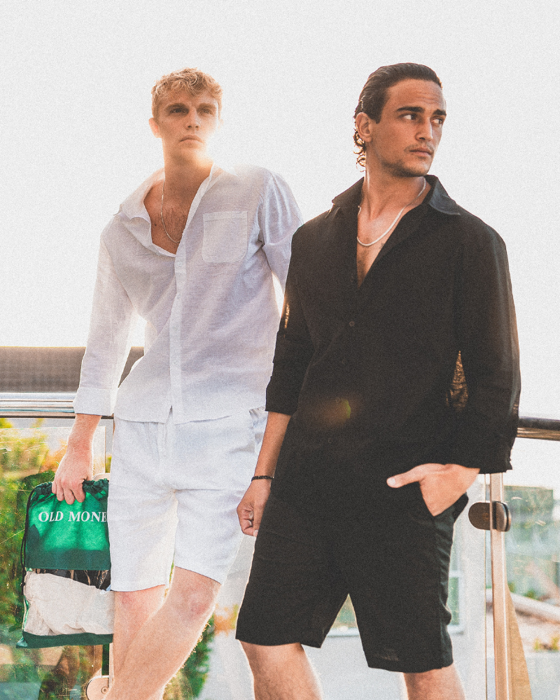 Casablanca - Luxury Linen Shorts