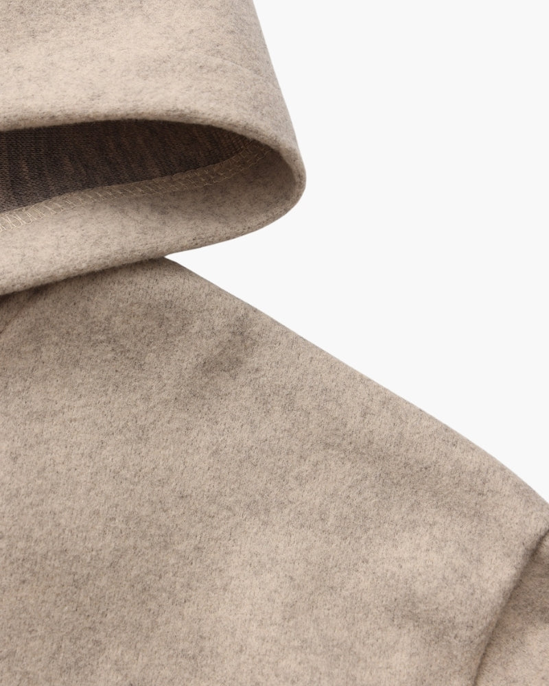 Zip-Up Wool Coat by Marlow