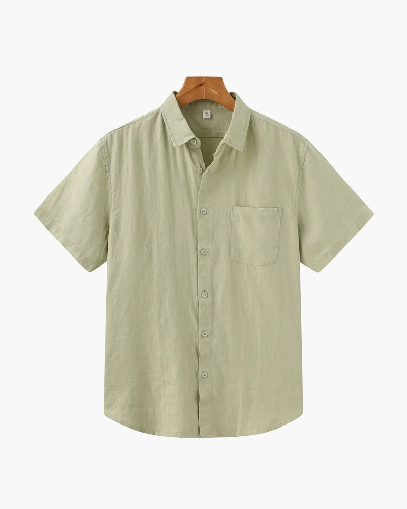 Cape Town Short Sleeve Linen Shirt