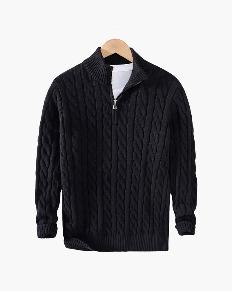 Verbier Quarter Zip Sweater