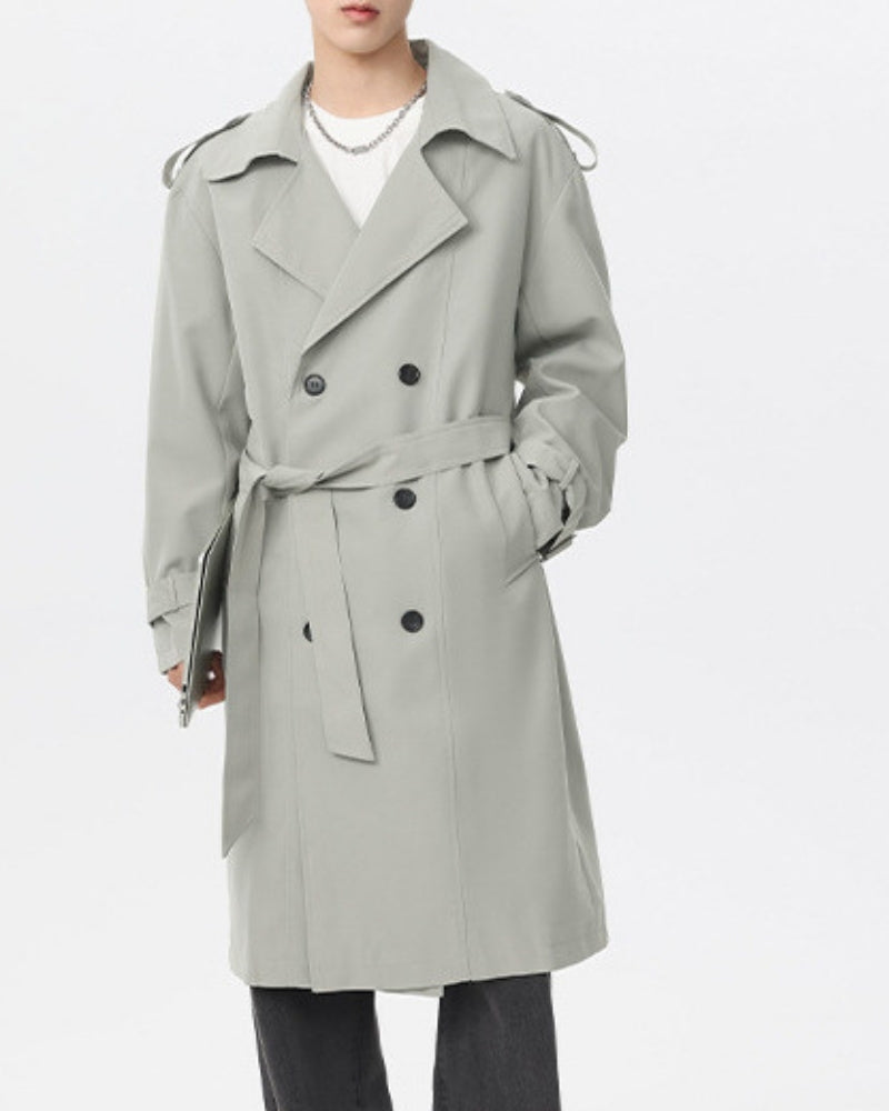 Timeless Double-Breasted Trench Coat
