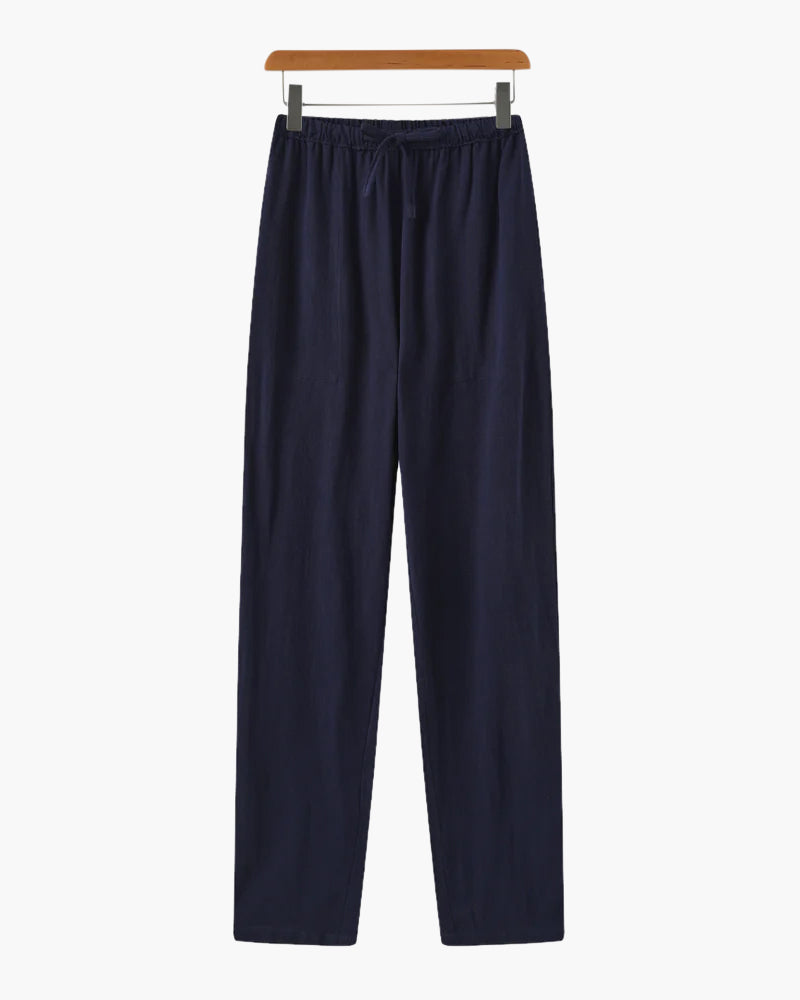 Marrakech Slim Fit Linen Pants