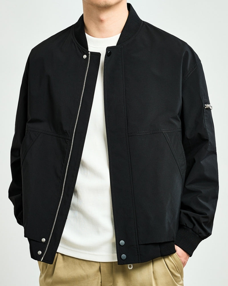 Streamlined Bomber Jacket