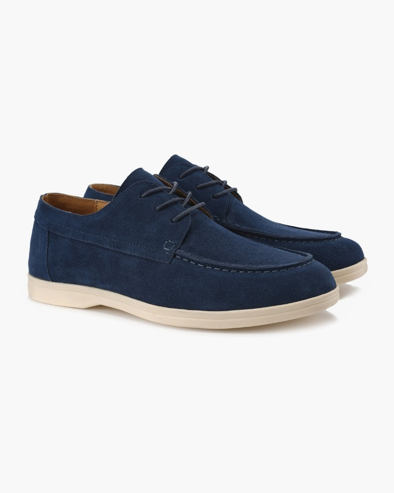 Luxury Suede Lace-Up Footwear