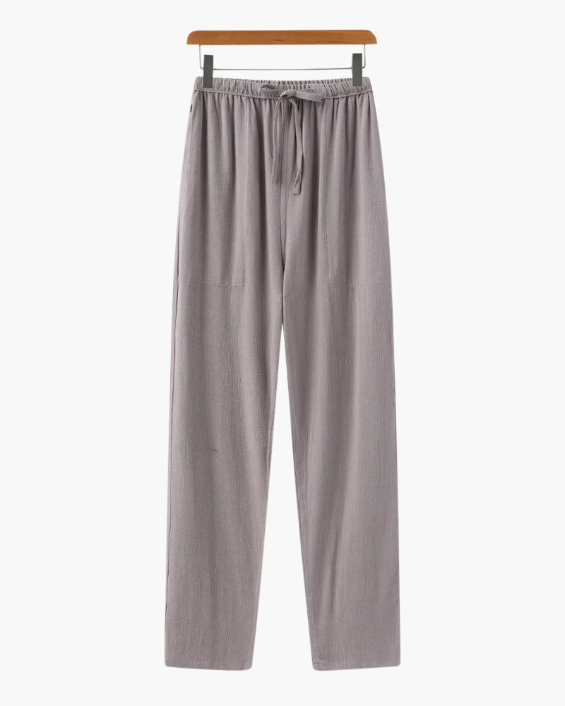 Marrakech Slim Fit Linen Pants