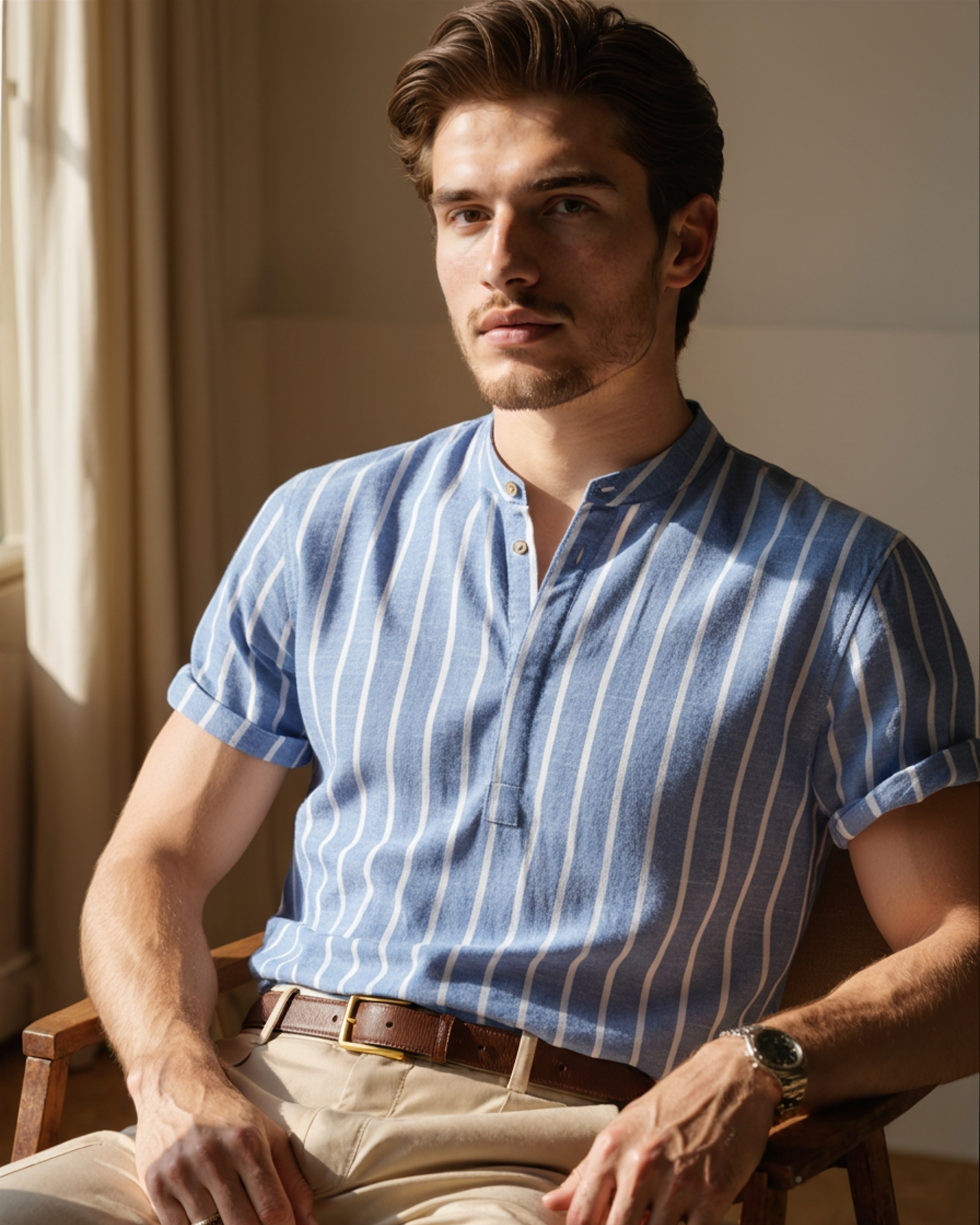 Bari Nautical Polo Shirt