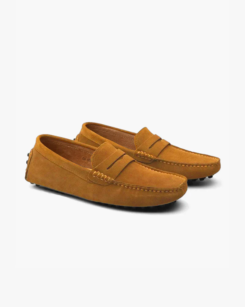 Suede Driving Moccasins