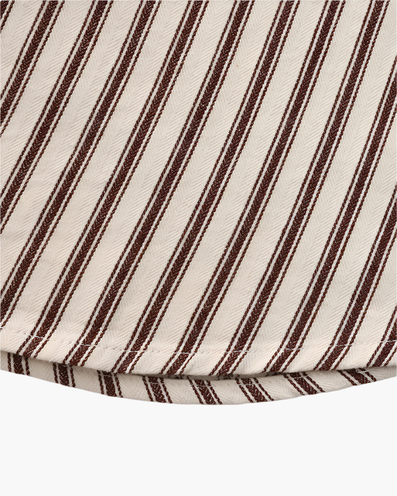 Men's Classic Striped Dress Shirt