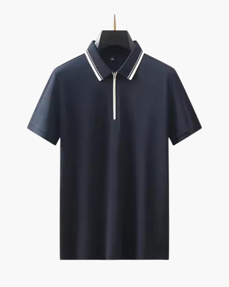 Ridgeway Zip-Up Polo