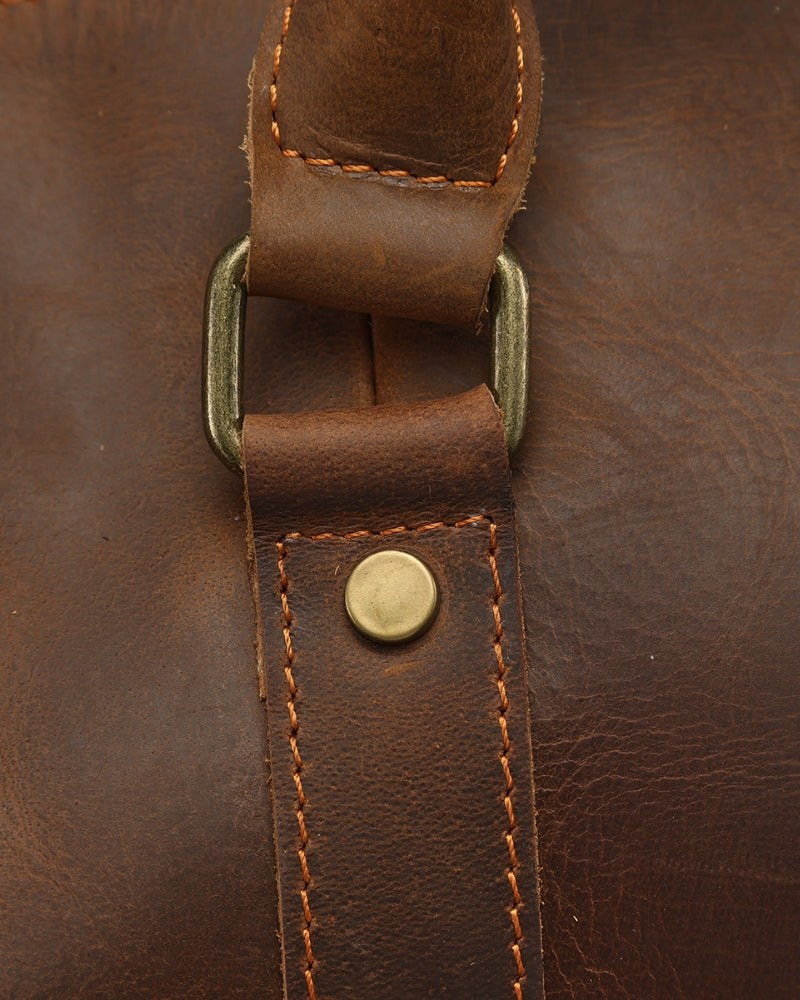 Montague Leather Weekend Bag