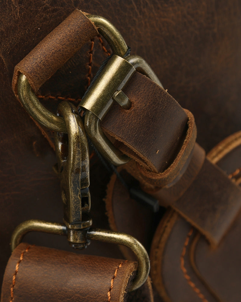 Montague Leather Weekend Bag