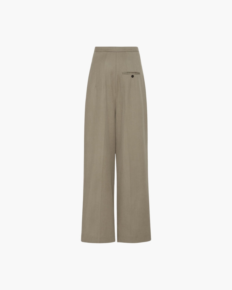 Woolen Oversized Trousers