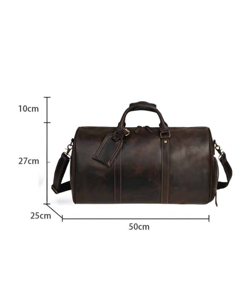 Montague Leather Weekend Bag