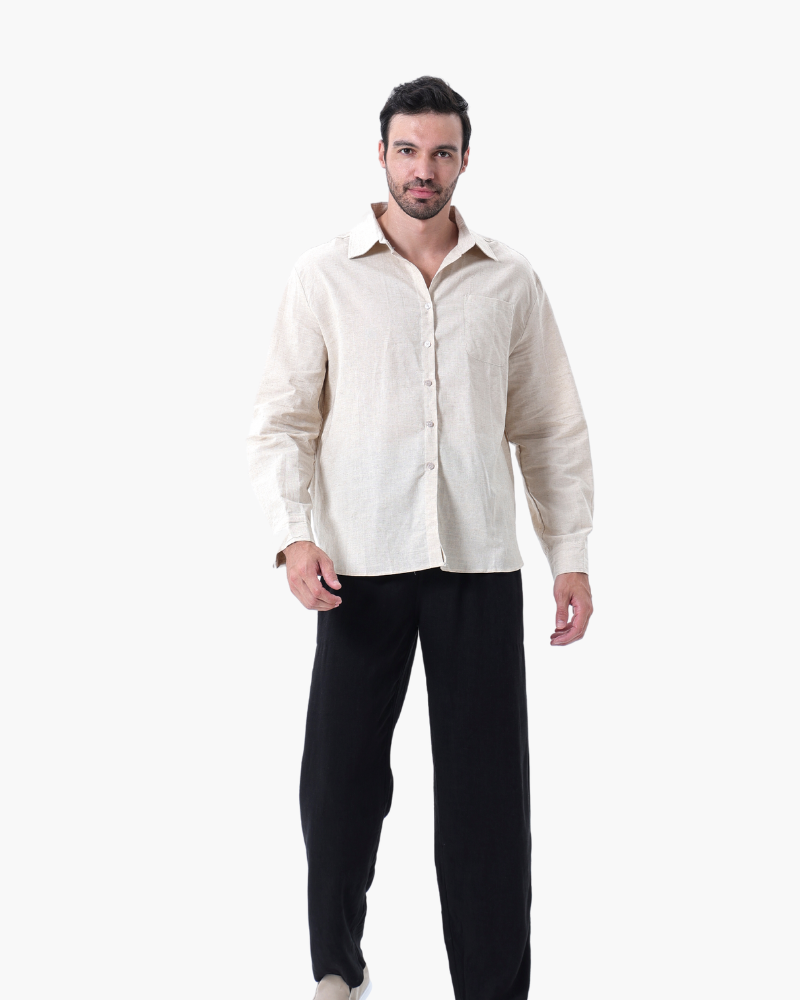 Classic Linen Longsleeve Combo