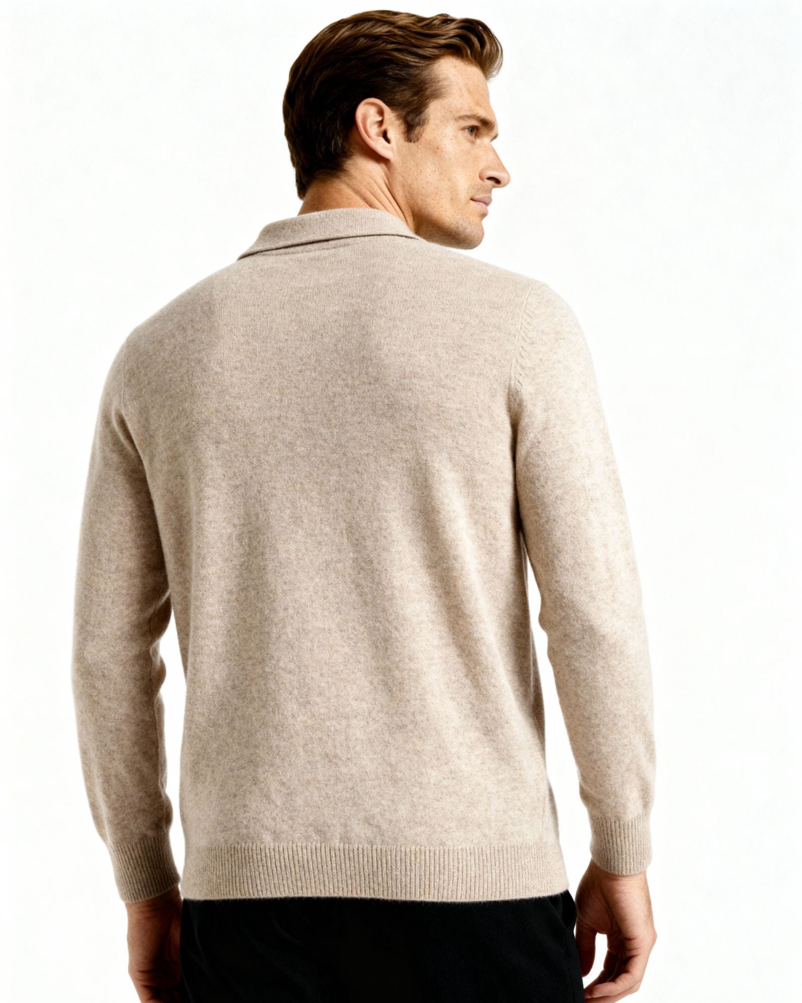 Pure Cashmere Polo Shirt