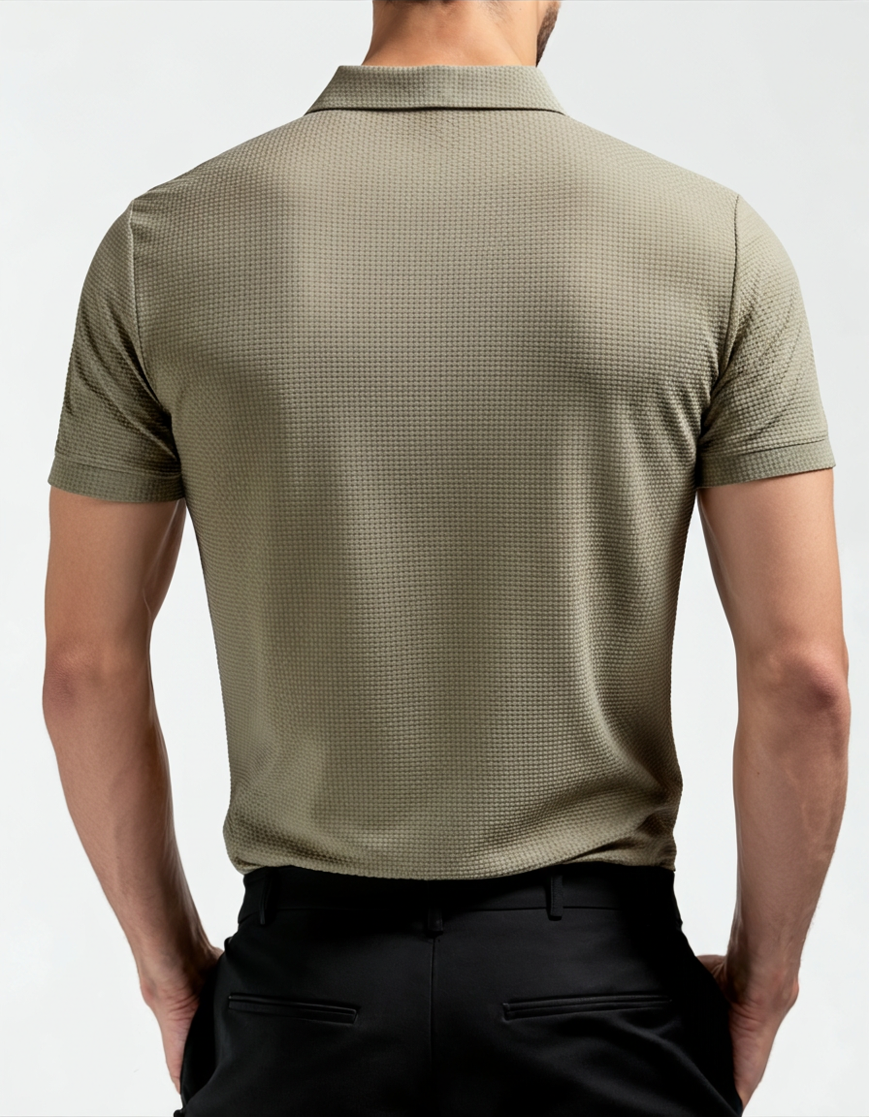 Prestigio Silk Polo Shirt (Wrinkle-Resistant)