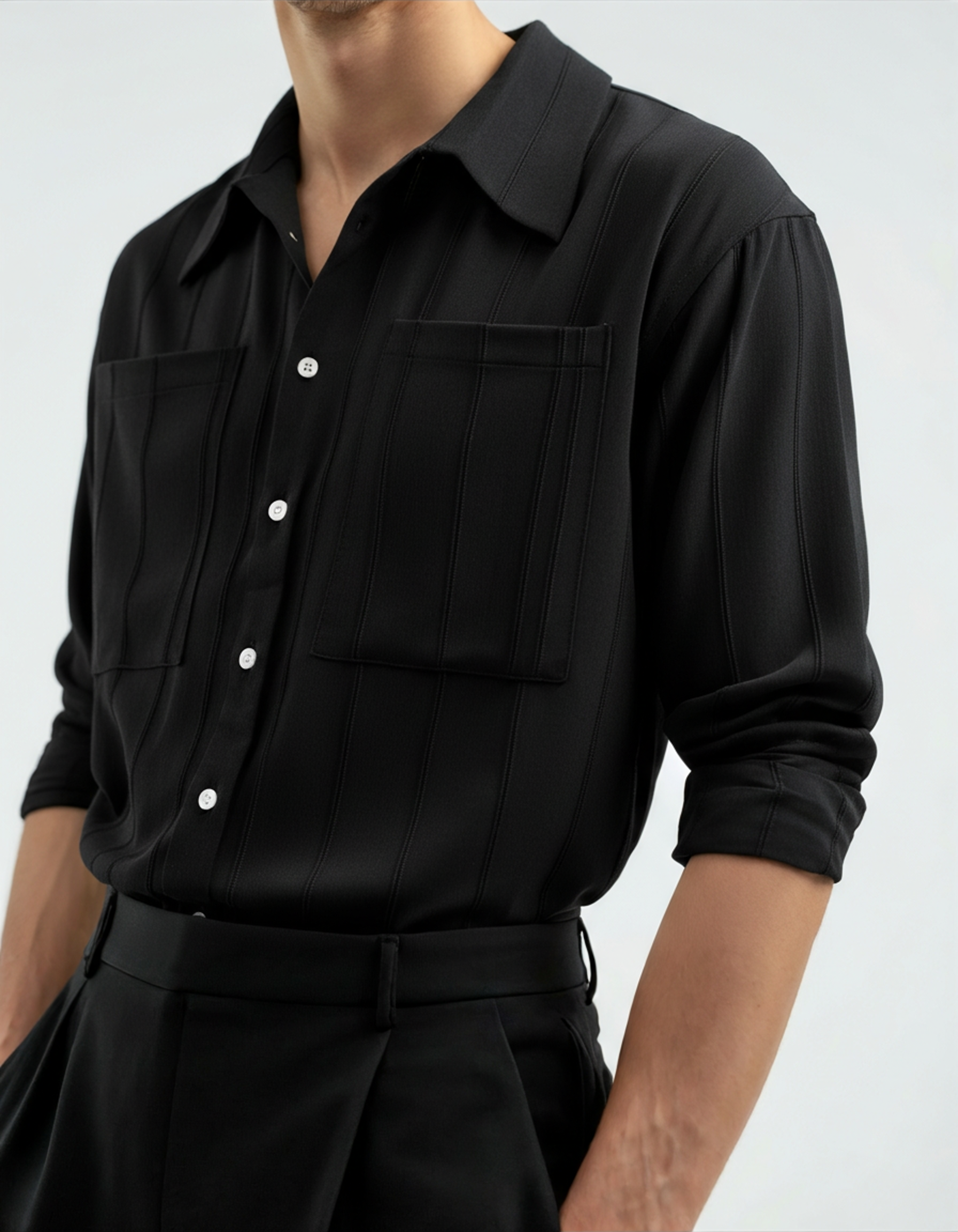 St. Tropez Textured Rib Shirt