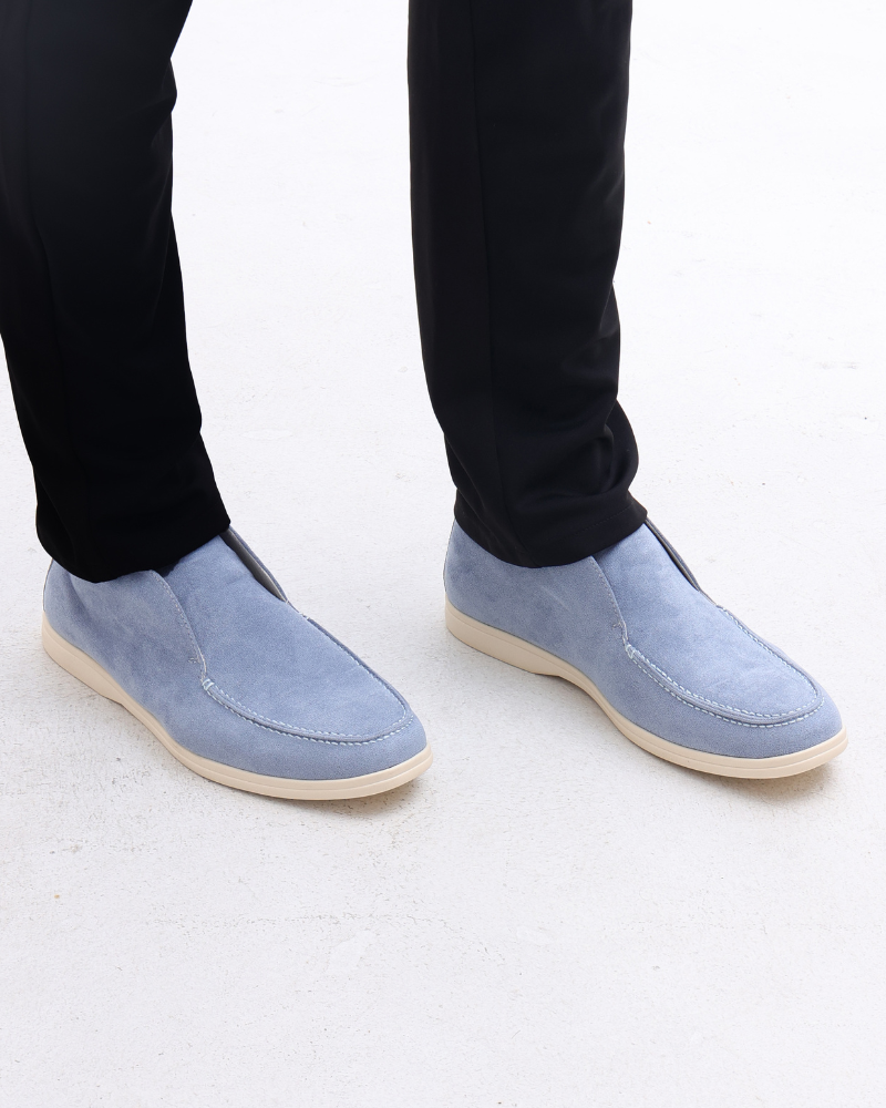 Classic Suede Loafers with Timeless Elegance