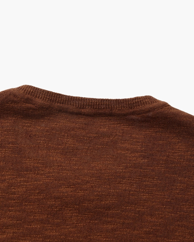Essential Crewneck in Linen-Cotton Blend