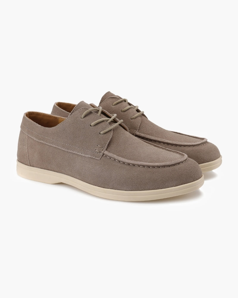 Luxury Suede Lace-Up Footwear