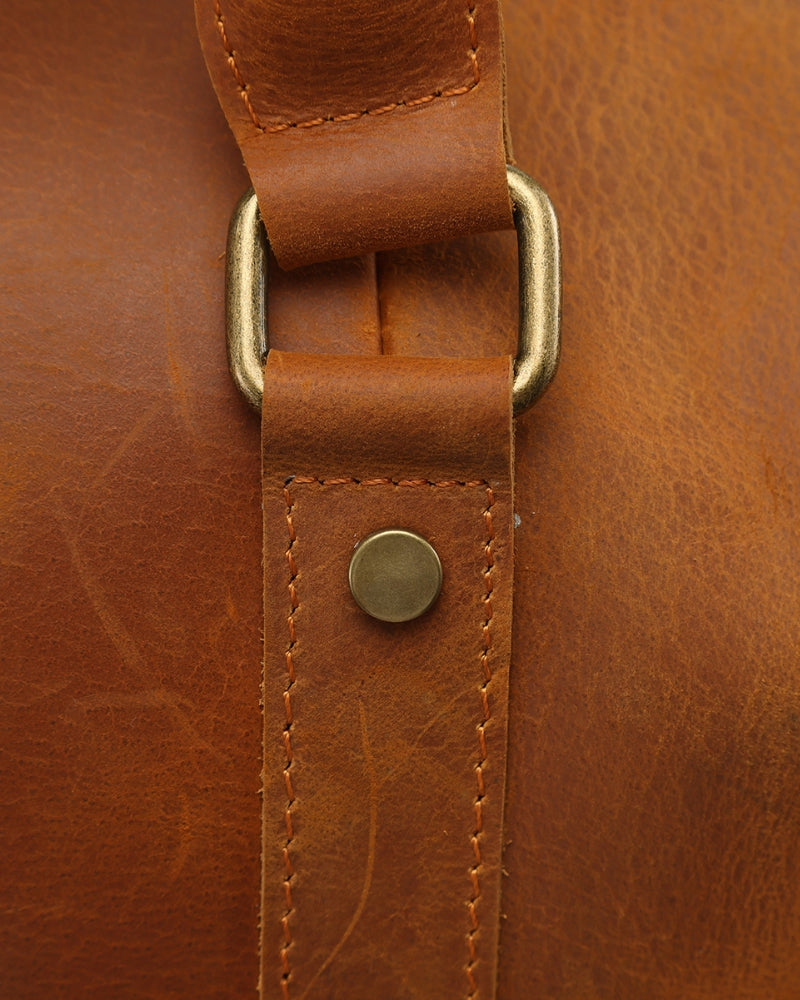 Montague Leather Weekend Bag