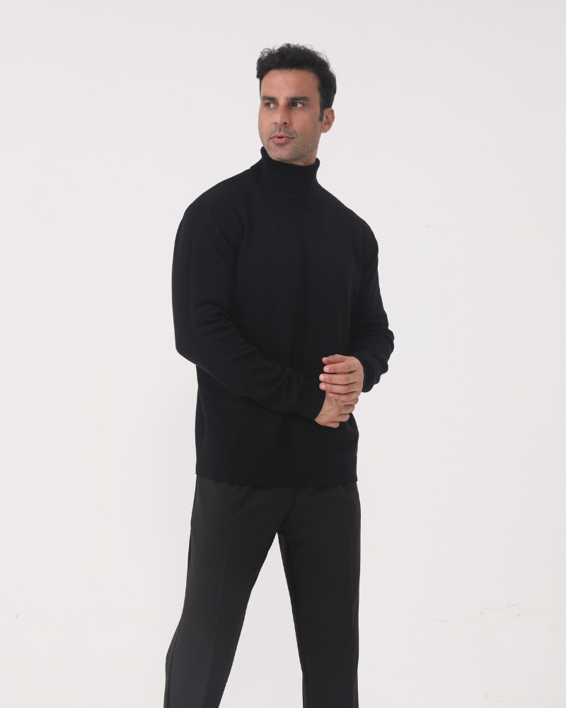 Gstaad Merino Wool Turtle Neck Sweater