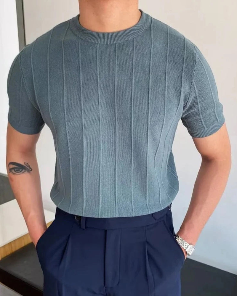 Cannes Textured Rib T-Shirt