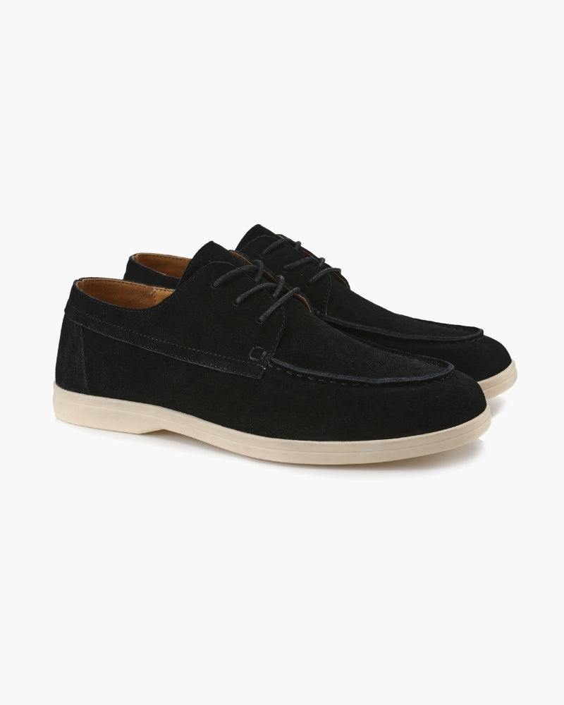 Luxury Suede Lace-Up Footwear