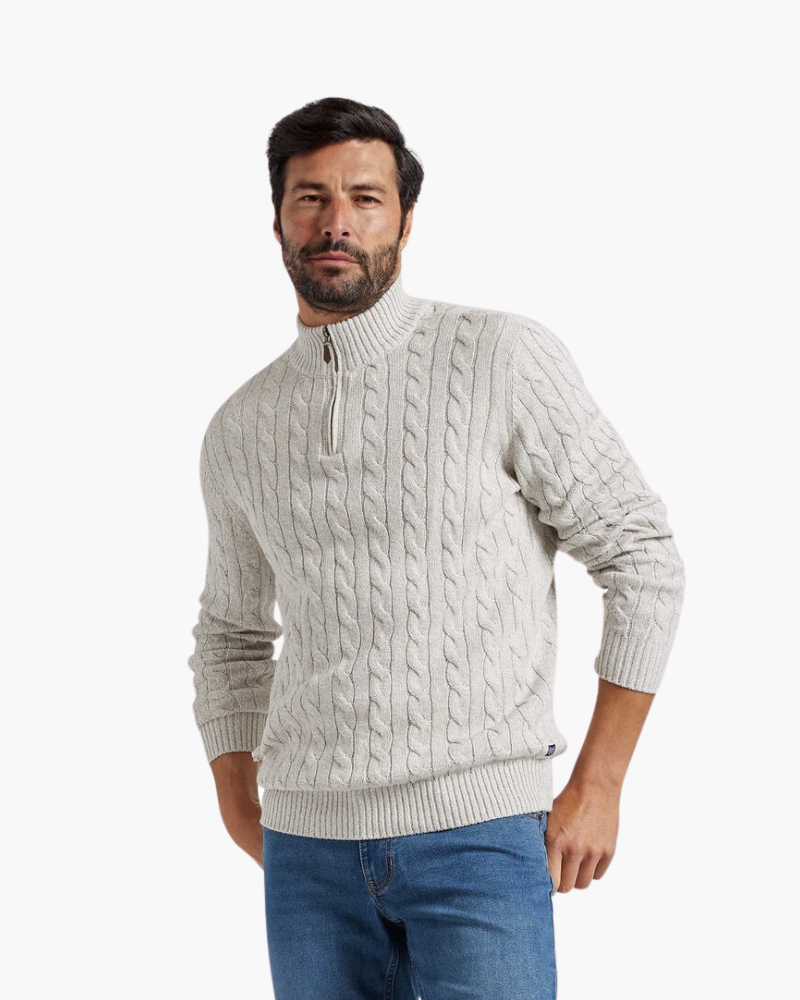 Verbier Quarter Zip Sweater