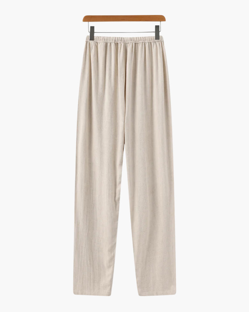 Marrakech Slim Fit Linen Pants